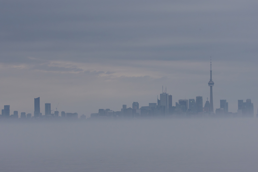 City in Haze