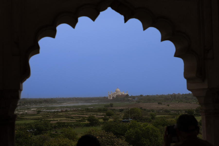 Taj Mahal - Shah Jahans view point